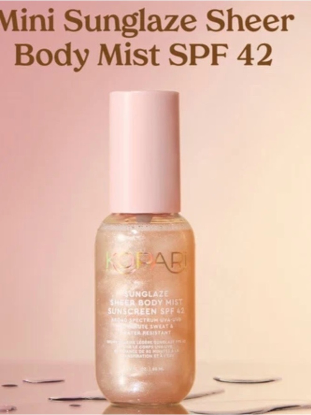 Kopari Sun Glaze Trio Luxury SPF skin care for face & body - Picture 6 of 6
